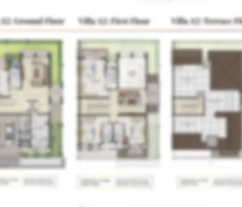 Mahindra Blossom 3 BHK Floor Plan