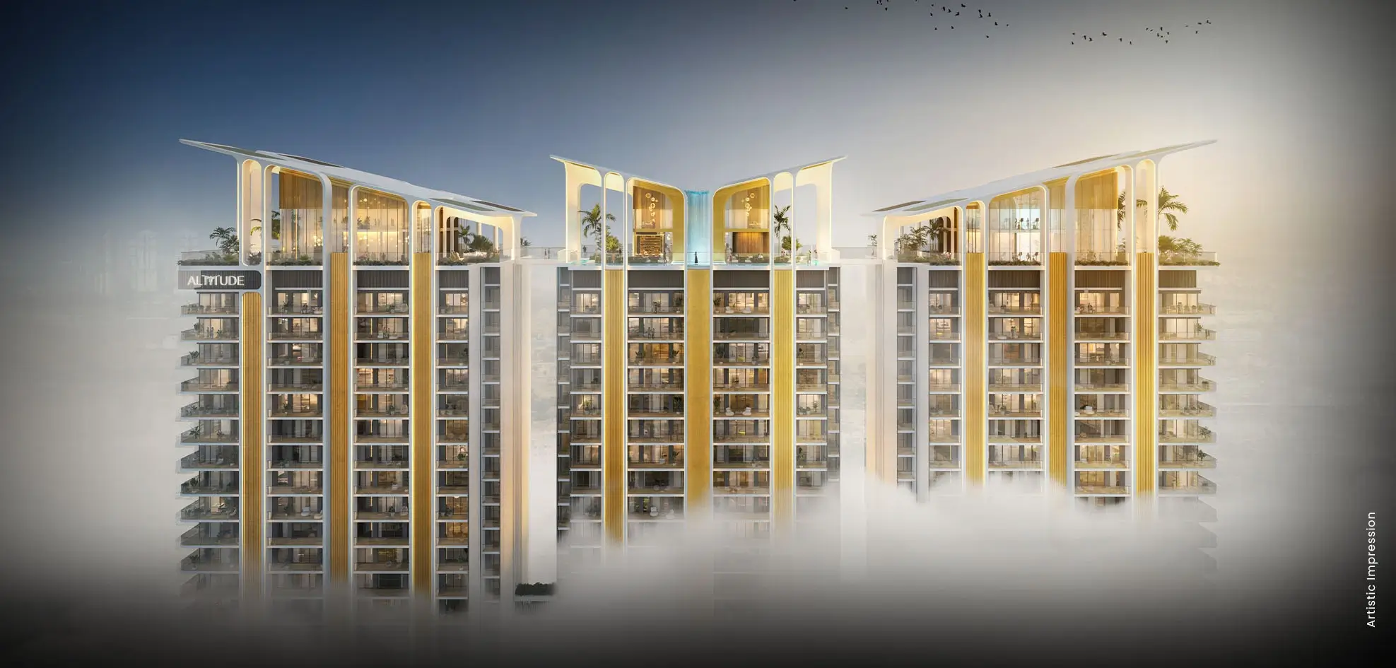L&T high rise apartments in New Gurgaon